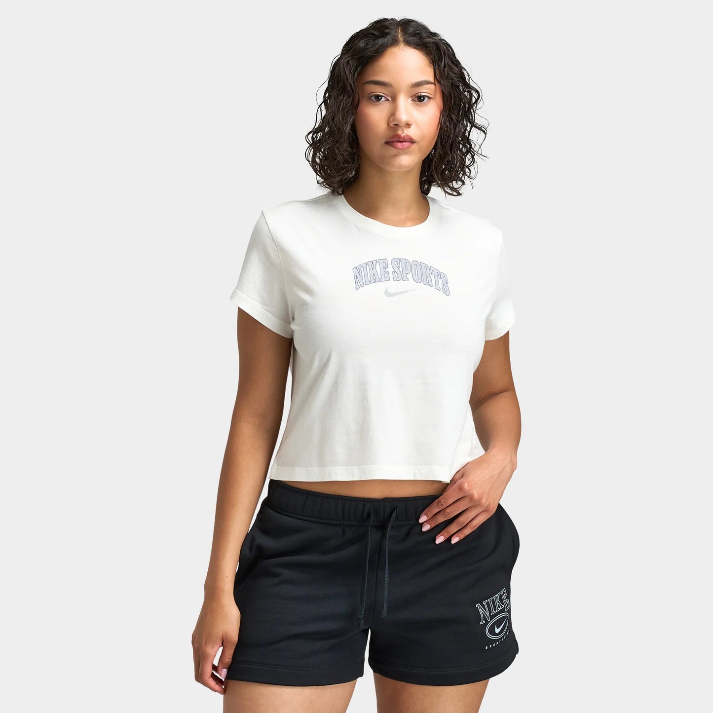 Polera Nike Sports Logo costura Mujer ‘blanca’