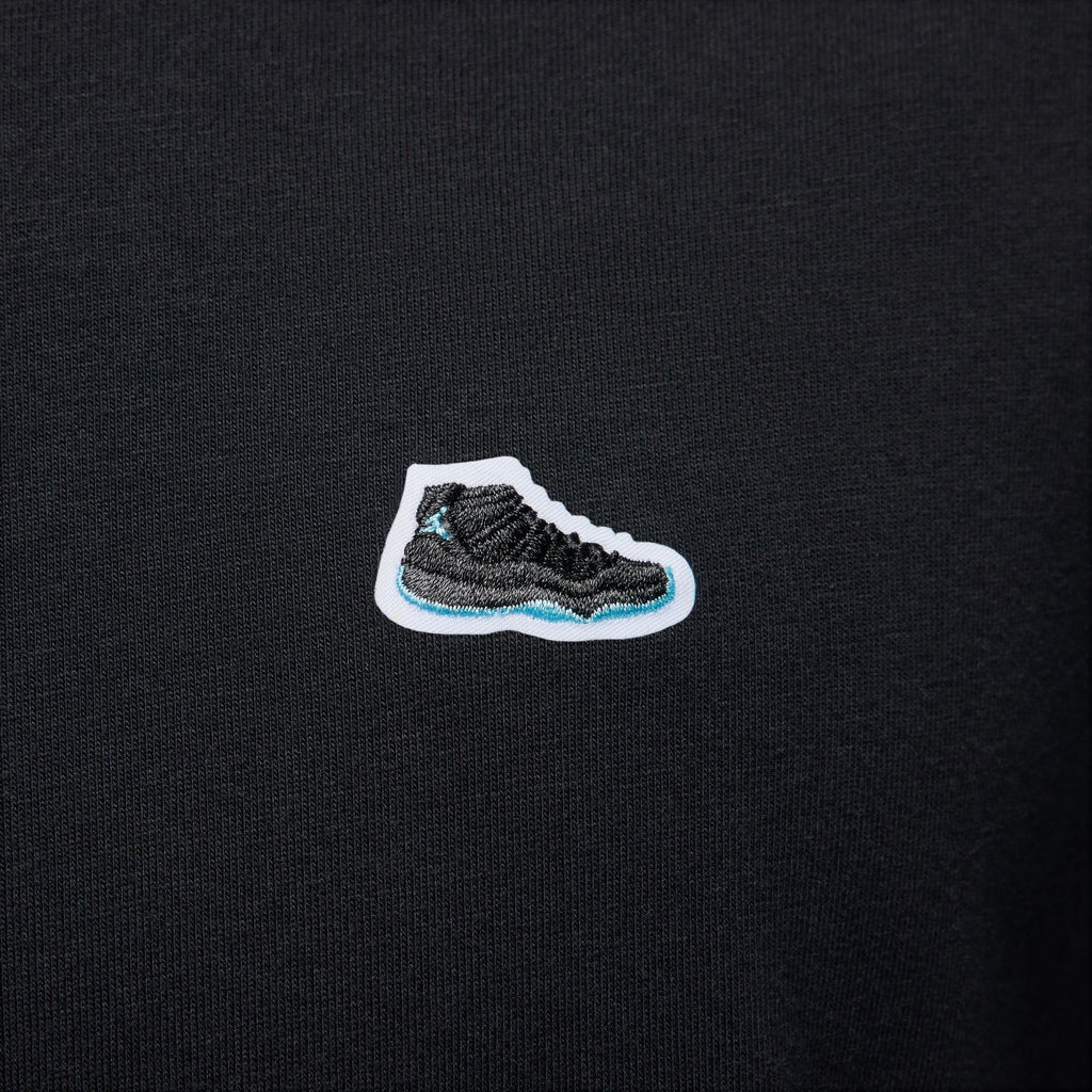 Polera Jordan J11 blue legend bordada ‘Negro’