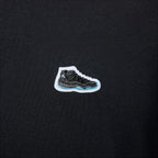 Polera Jordan J11 blue legend bordada ‘Negro’