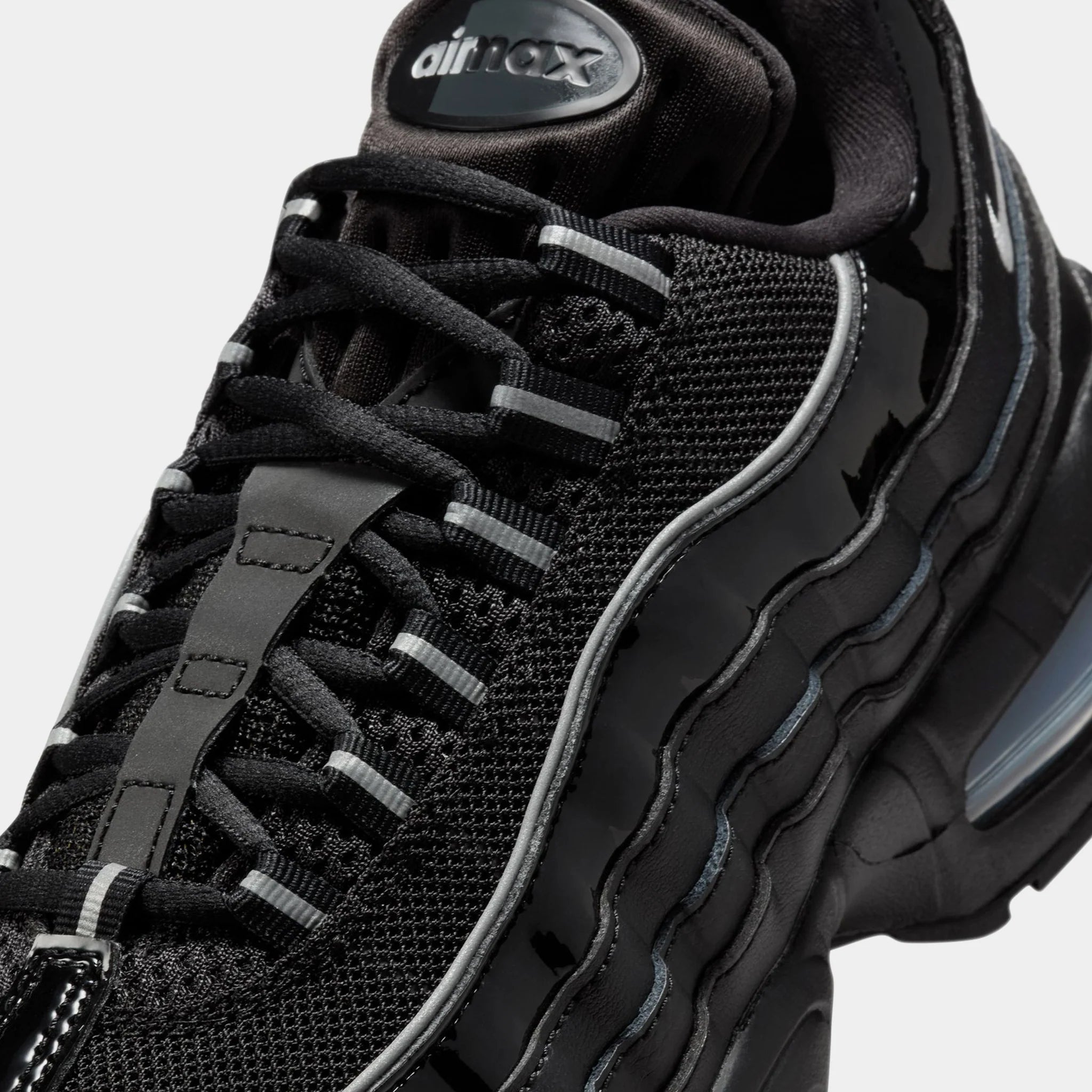 Nike Air Max 95 Wmns big bubble 'Black Patent' (sin caja)