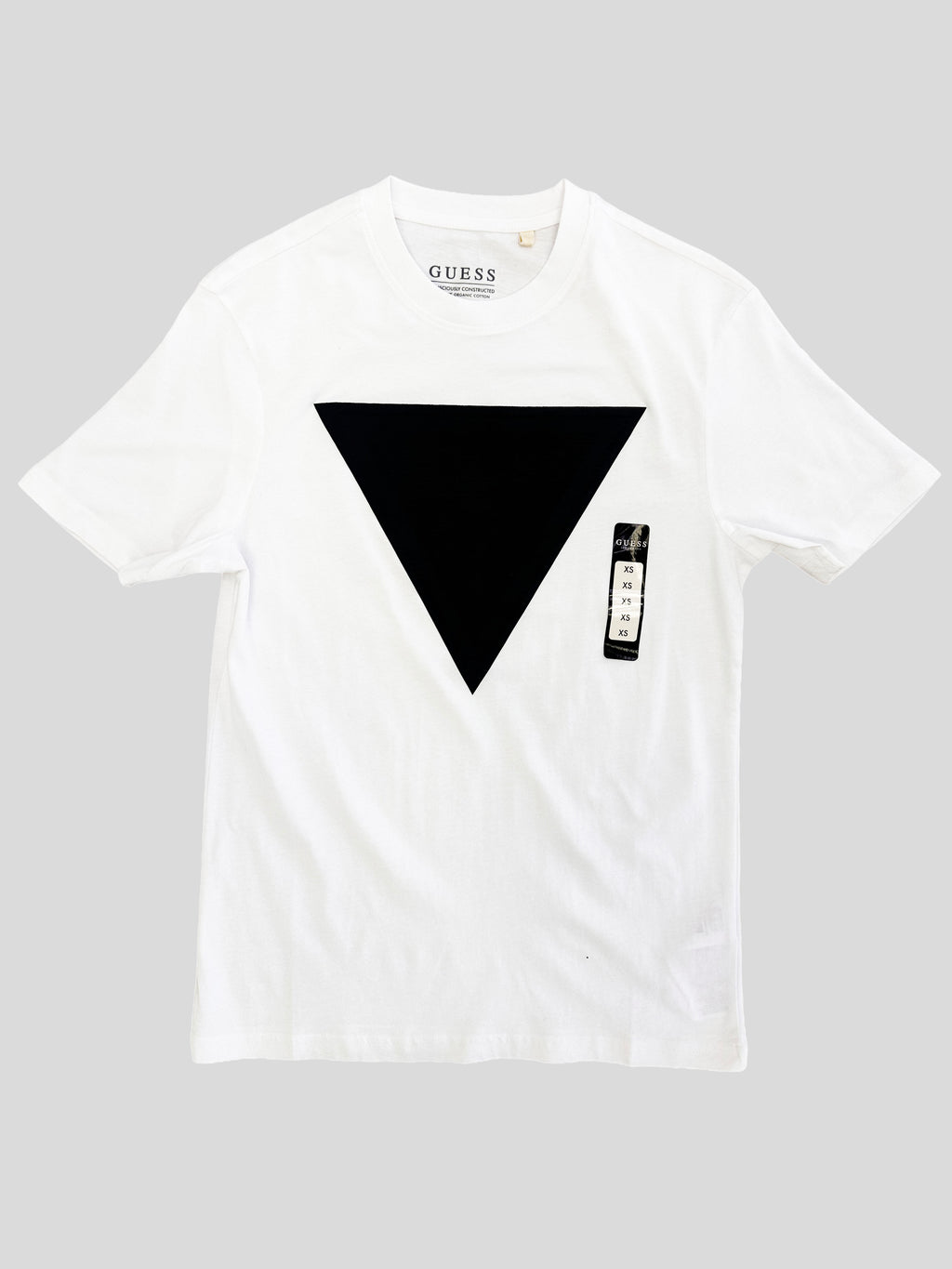 Polera Guess Logo en Triángulo ‘Blanca’