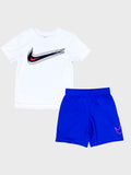 Conjunto Nike Infantil Sport ‘Blanco/Azul’