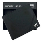 Billetera Michael Kors logo MK metallic ‘Negra’
