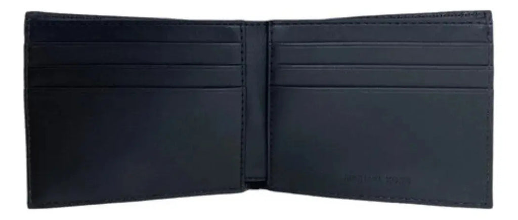 Billetera Michael Kors logo MK metallic ‘Negra’