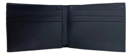 Billetera Michael Kors logo MK metallic ‘Negra’