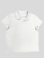 Polera Calvin Klein polo logo cK bordado  ‘Beige’