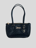 Bolso shoulder Juicy Couture logo front llavero J ‘Negra’