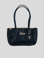 Bolso shoulder Juicy Couture logo front llavero J ‘Negra’