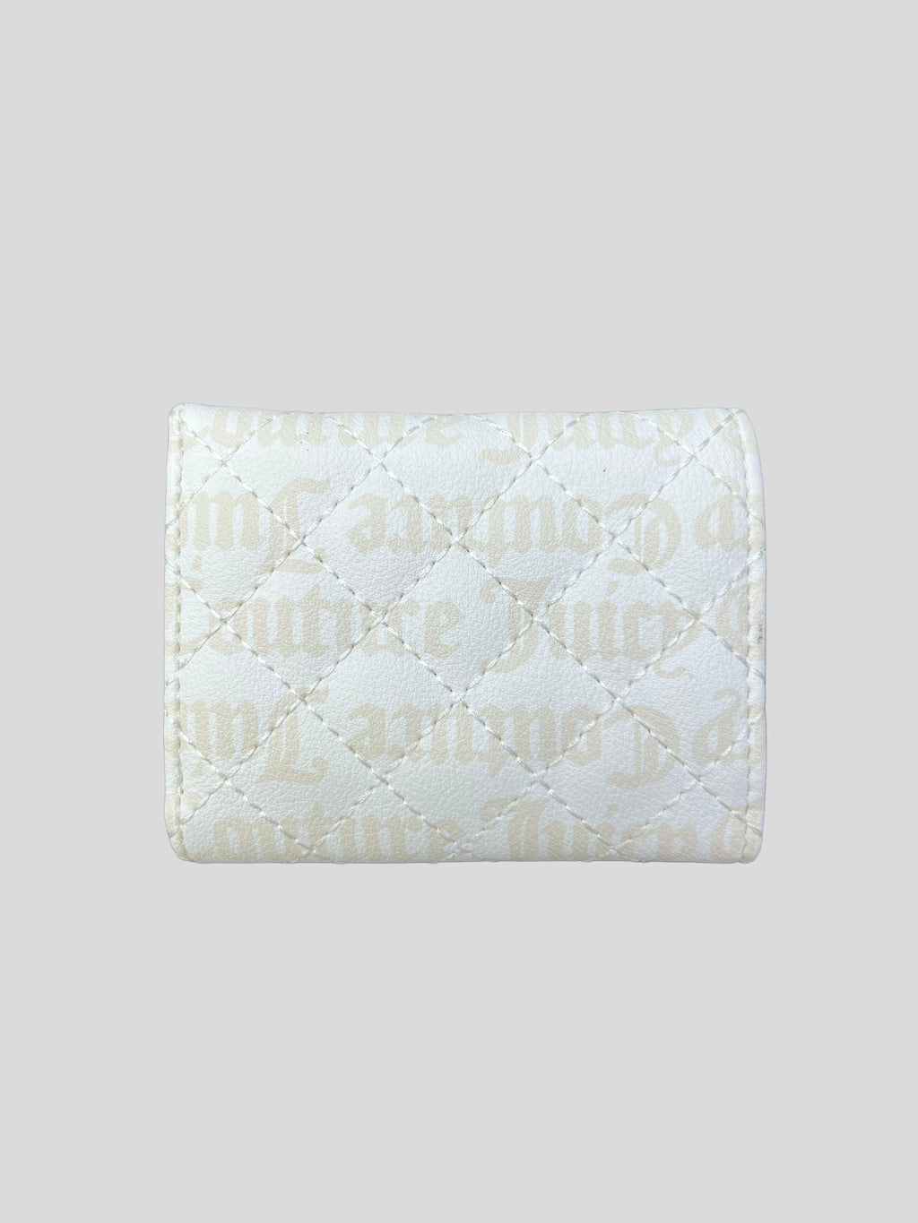 Porta documentos Juicy Couture Logo heart dorado ‘Beige’