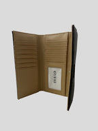 Porta documentos Guess Logo Metalico cafe monograma ‘Cafe’