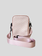Bolso Crossbody Guess monograma G Logo Triangular metallic ‘Rosa’