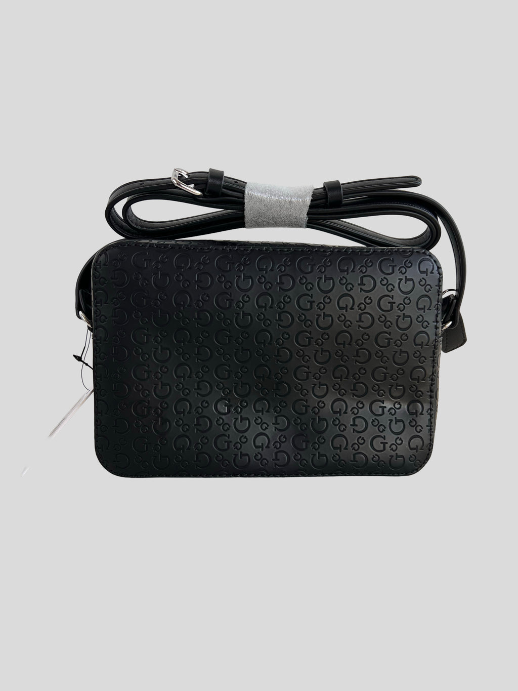 Bolso Crossbody Guess Los Angeles monograma G Logo metallic ‘Negro’