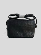 Bolso Crossbody Guess Los Angeles monograma G Logo metallic ‘Negro’