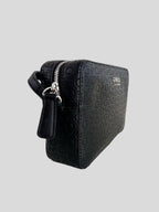 Bolso Crossbody Guess Los Angeles monograma G Logo metallic ‘Negro’