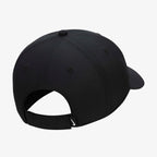 Gorra Nike Club Cap ‘Negro + swoosh blanco’