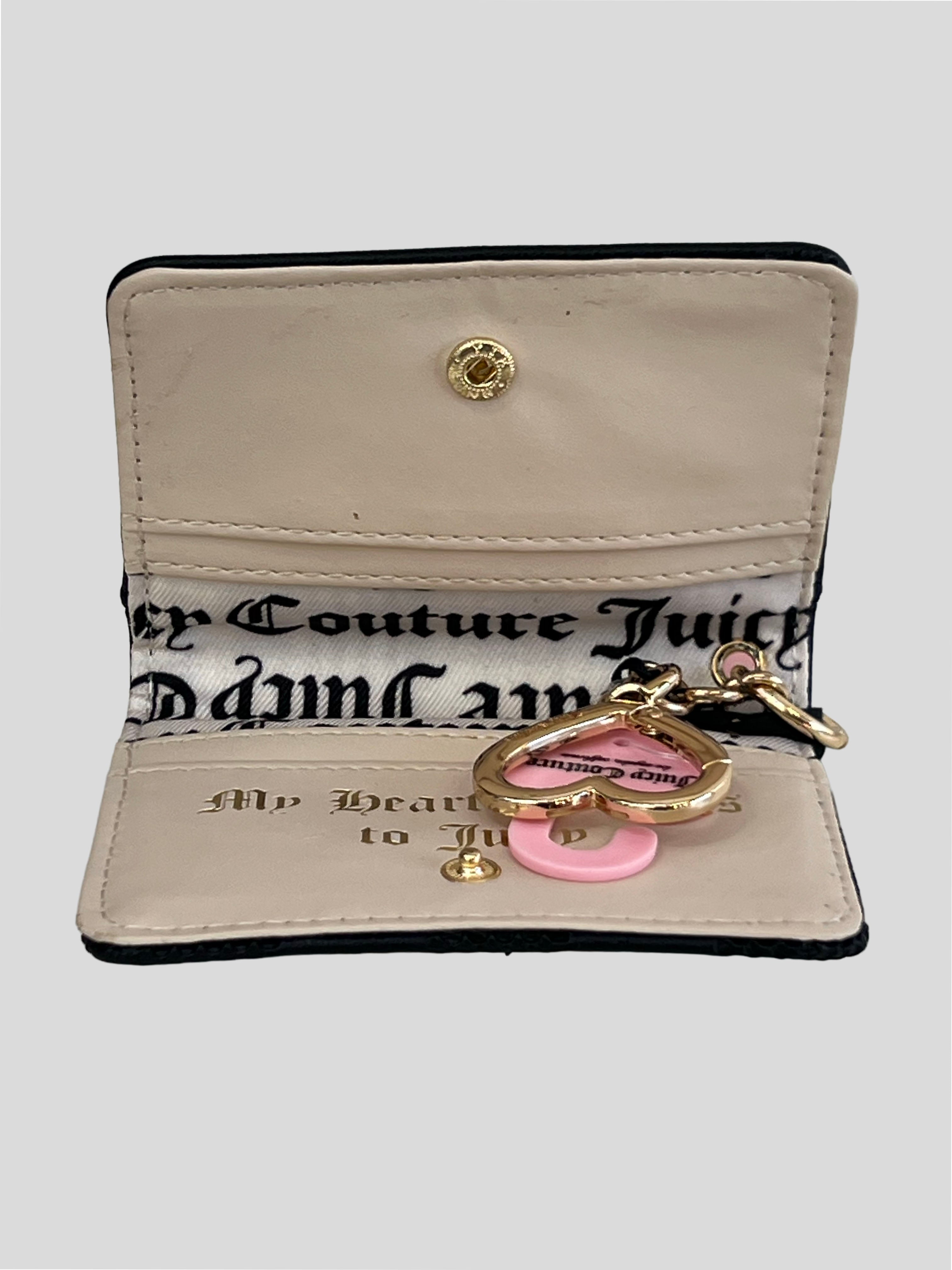 Tarjetero Juicy couture ´Negra´