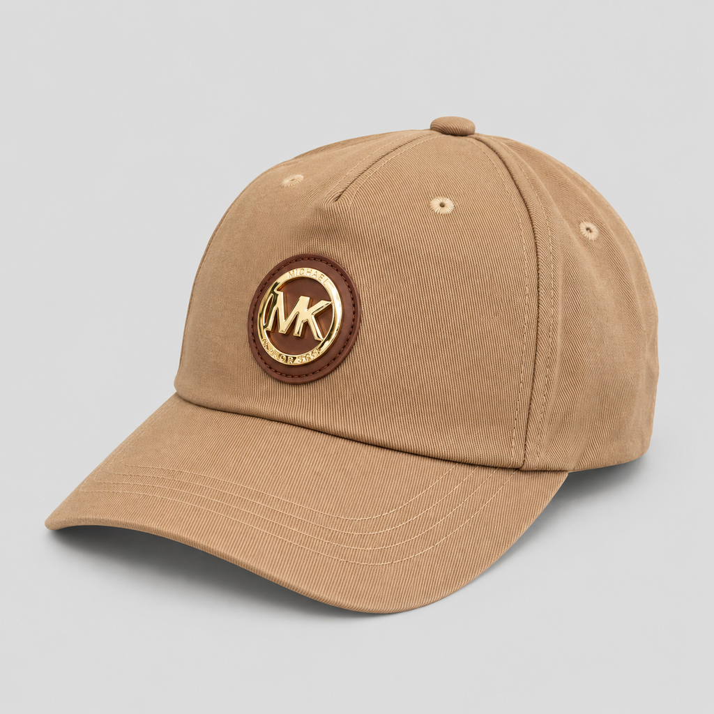 Gorra Michael Kors Logo MK Metalico ‘khaki’