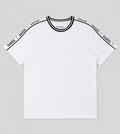 Polera Guess Los Ángeles C/franja HM ‘Blanca’