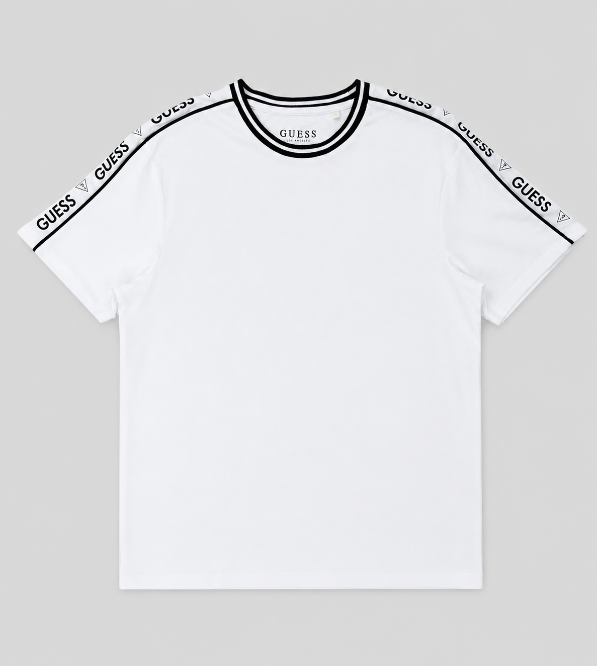 Polera Guess Los Ángeles C/franja HM ‘Blanca’