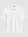 Polera Polo Calvin Klein logo bordado ‘Blanca’
