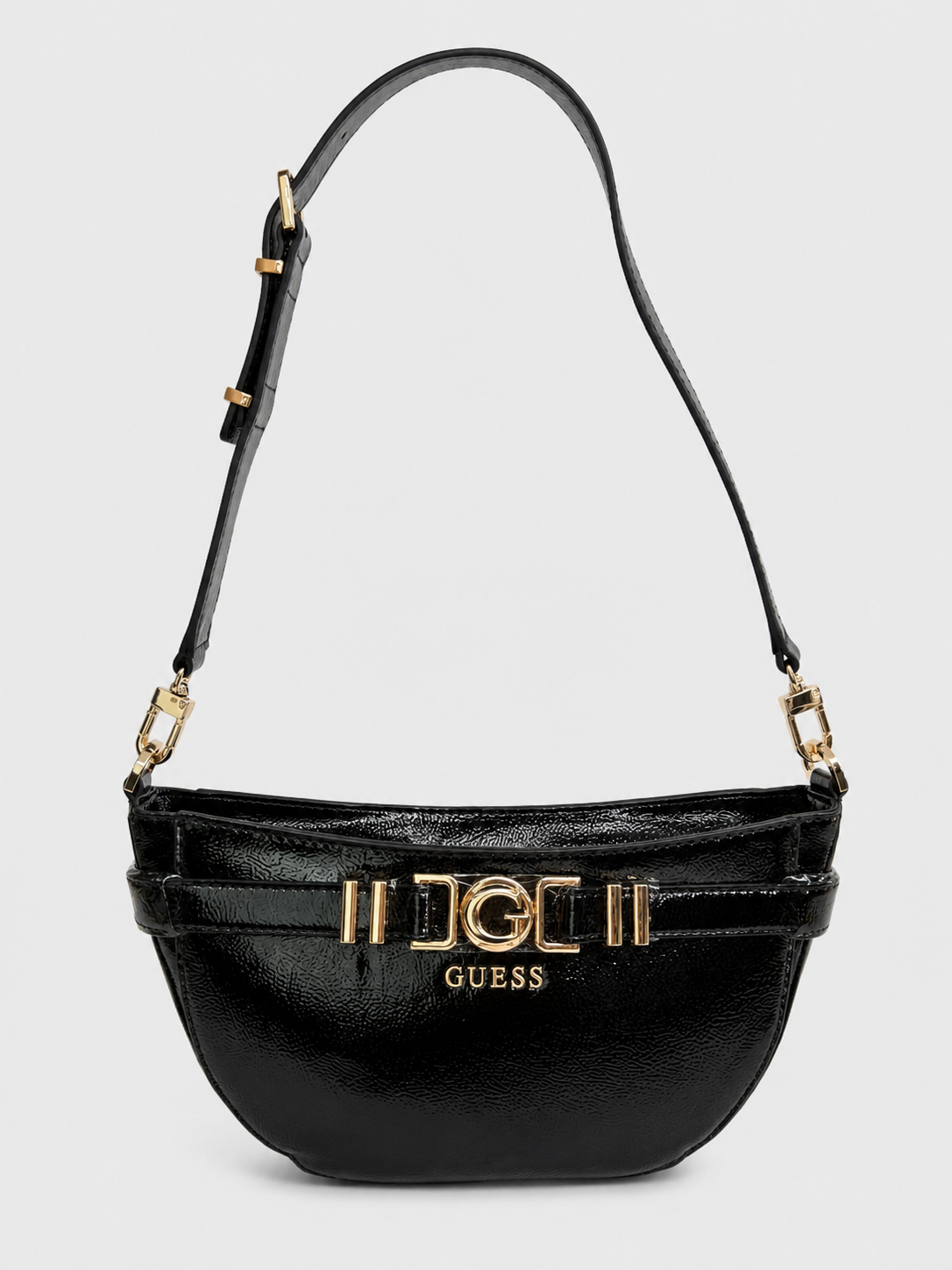 Bolso shoulder Guess Cirene  ‘Negra/dorado’