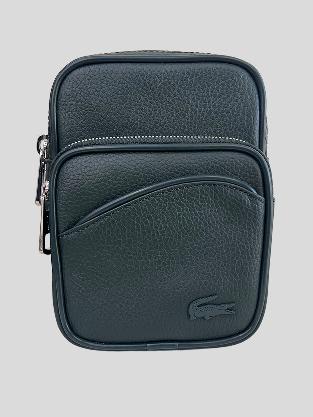 Bolso Crossbody Lacoste 2ble cierre 'Verde oscuro'