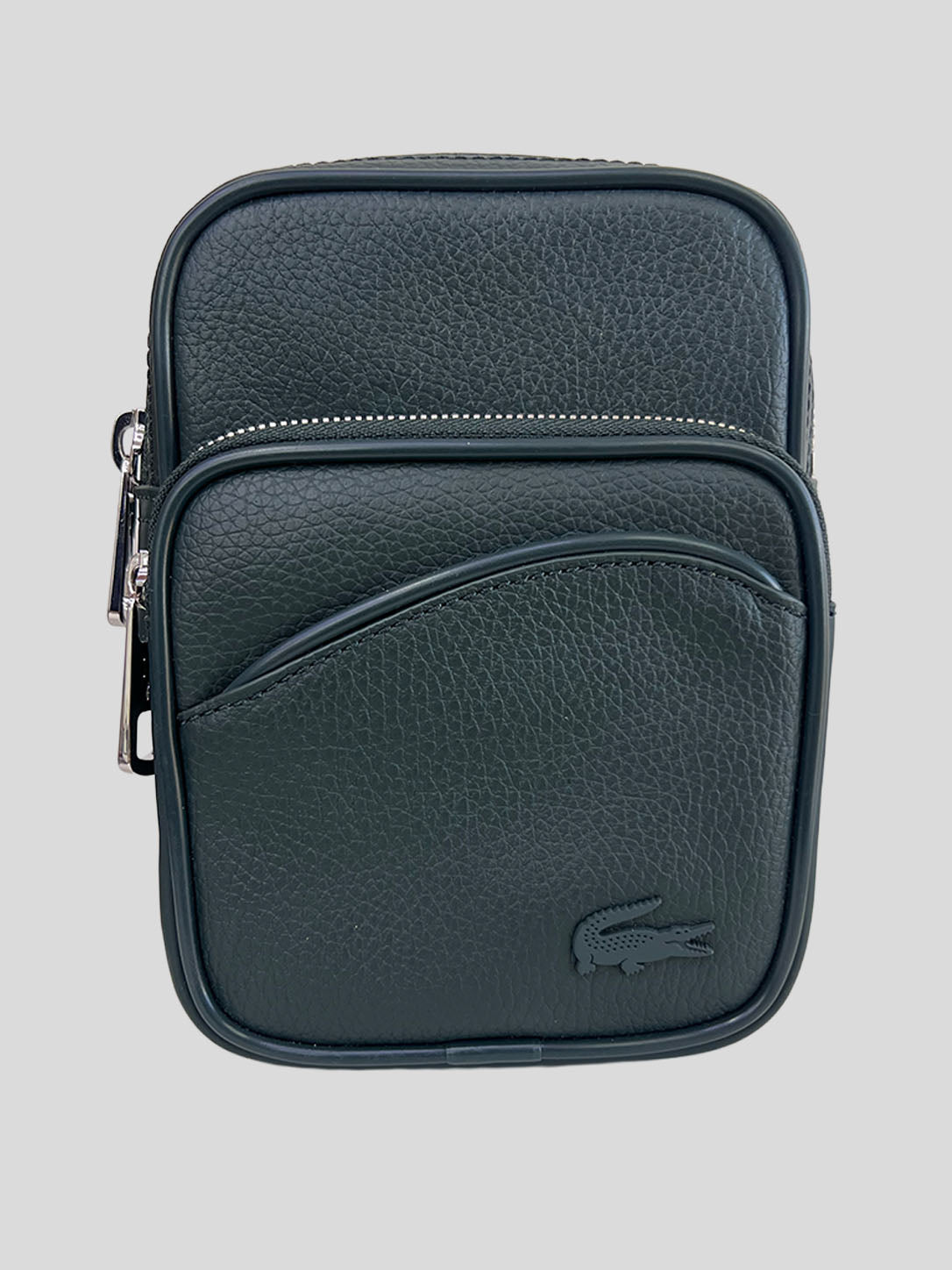 Bolso Crossbody Lacoste 2ble cierre 'Verde oscuro'