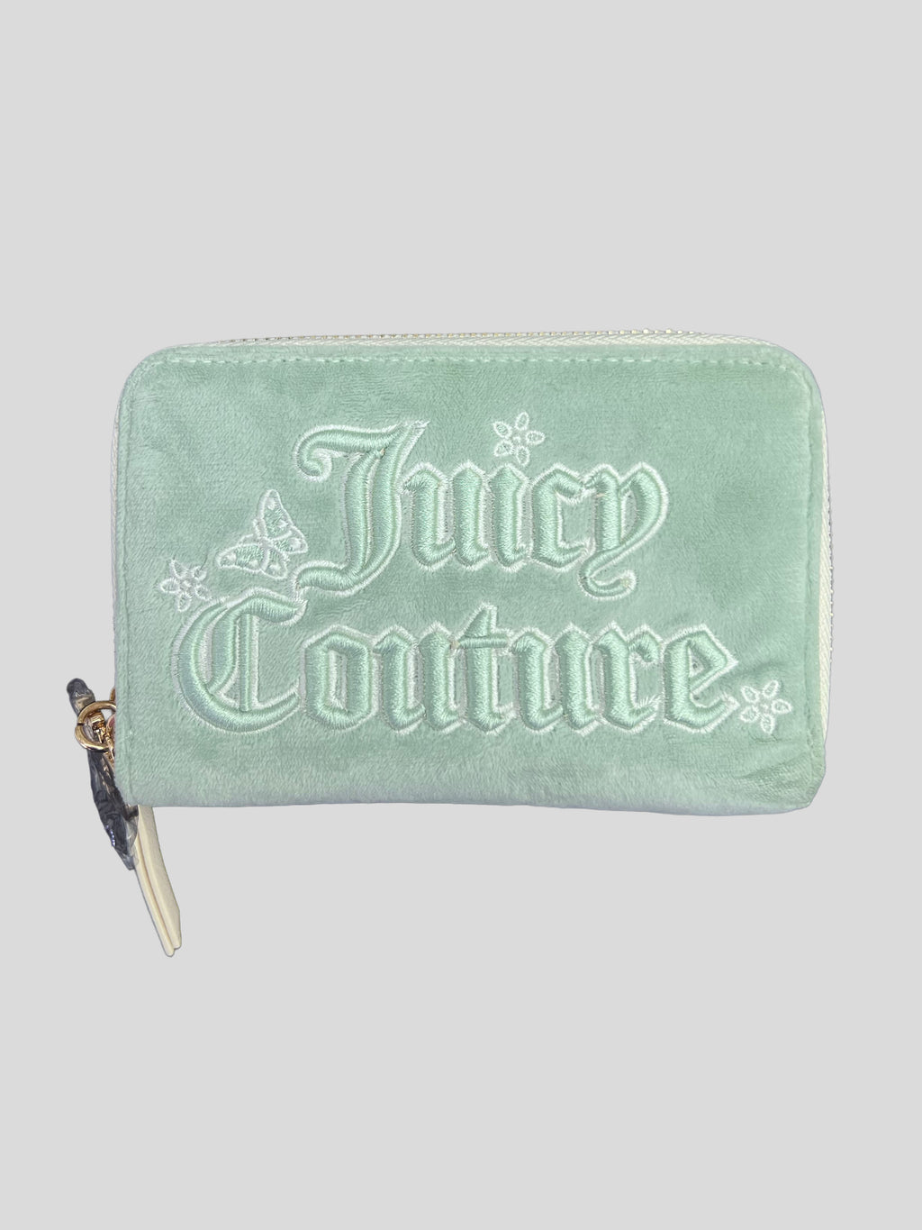 Billetera Juicy couture Plush  ´Aqua/Cream´