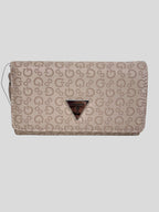 Porta documentos Guess Logo hebilla Triangl ‘Rosa claro’