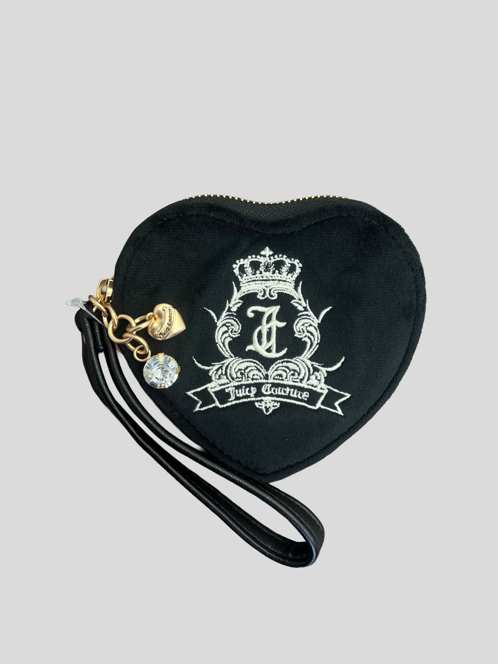 Monedero Juicy couture Plush logo bordado ‘Negro’