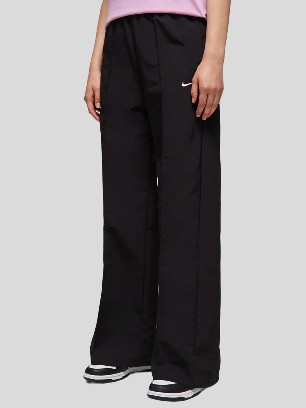 Pantalon Nike Sportswear Club Woven Swoosh Bordado ‘Negro’
