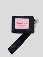 Tarjetero Juicy couture broche corazón c/straps ´Negro´