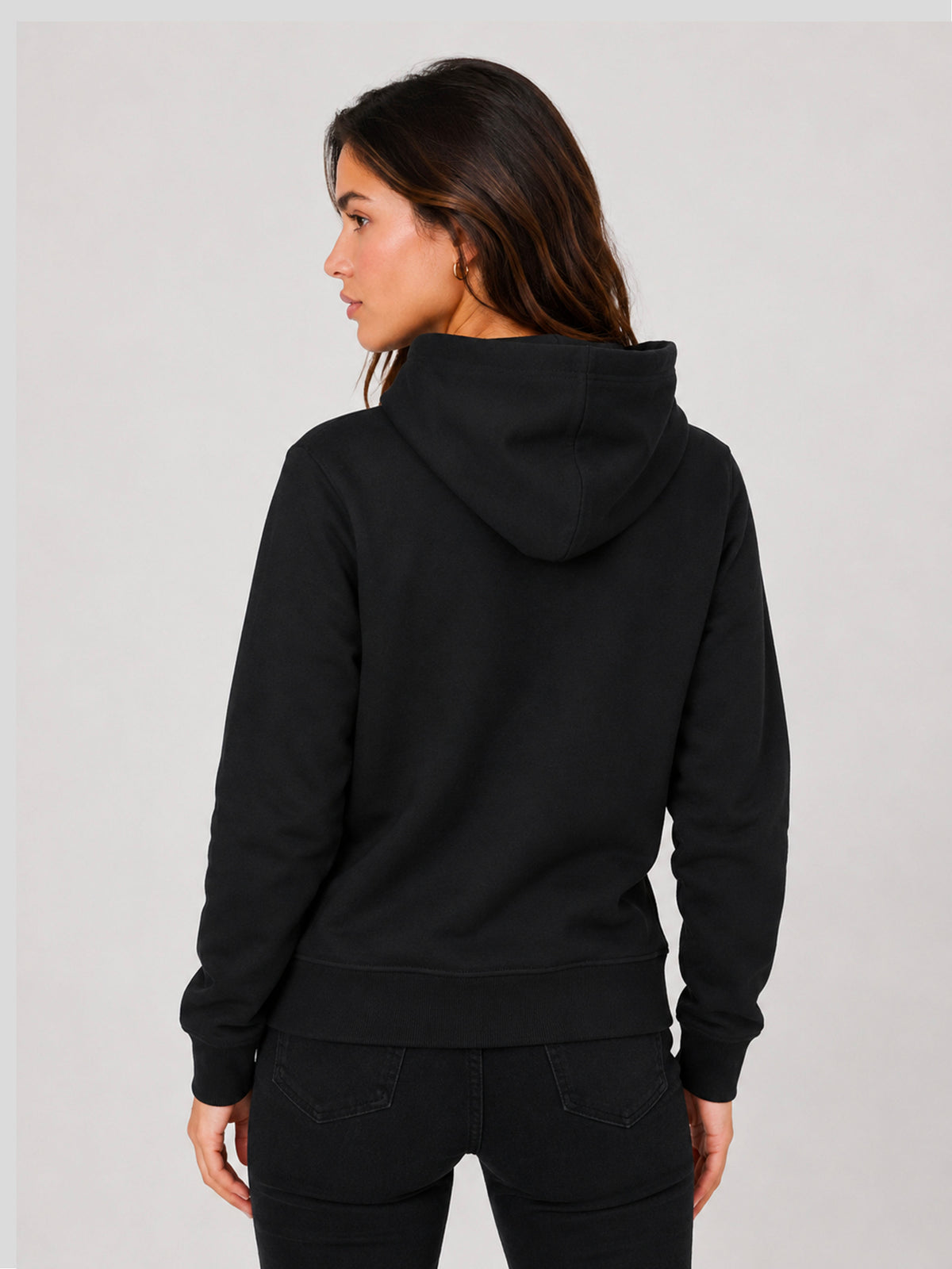 Poleron Guess Hoodie Box Logo crystales 'Negro'