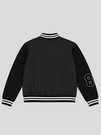 Chaqueta Varsity Guess Log bordado Patch ’Negra’