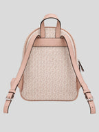 Mochila Guess Mediana Logo front incrustado  ‘Rosa Pastel’
