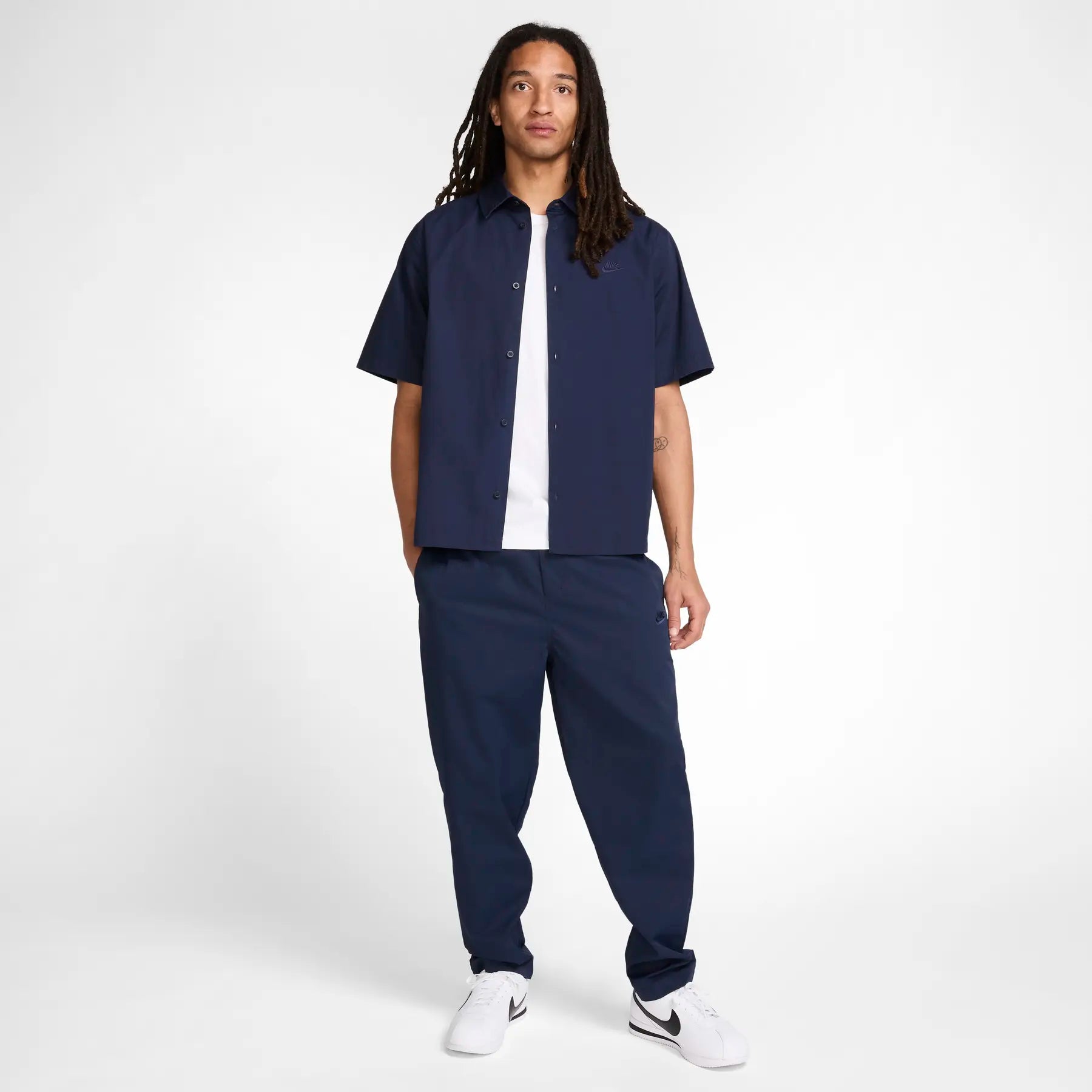 Pantalón Nike woven tapered ‘Azul oscuro’