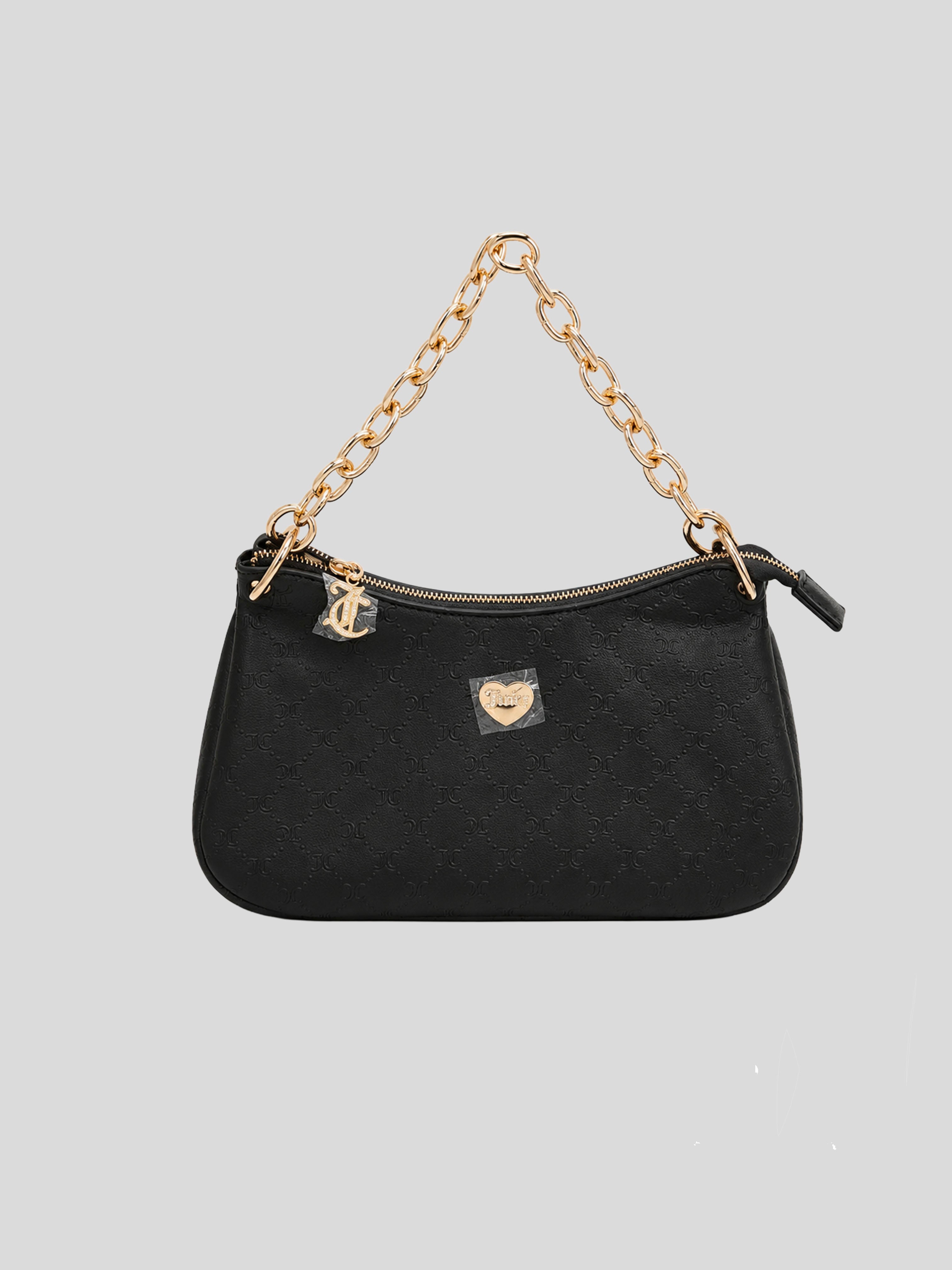 Bolso Shoulderbag Juicy Couture Cadena logo corazón  ‘Negro’