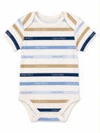 Set Bodysuits Calvin Klein bebe 3pcs 'colores'