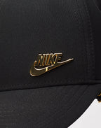 Gorra Nike NSW Logo dorado metallic ‘Negro’