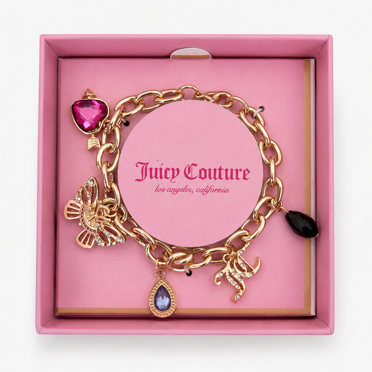 Pulsera charms Juicy Couture ‘Dorado’