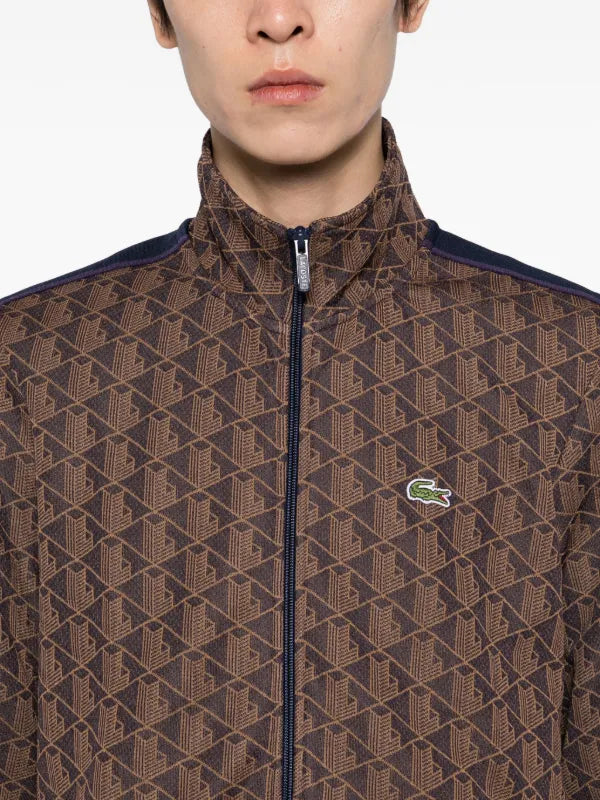 Chaqueta Lacoste Paris Monograma ‘Cafe’