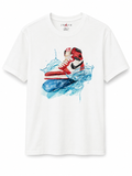 Polera Air Jordan 1 Chicago Paint  ‘Blanca’