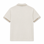 Polera Polo GUESS Logos en manga 'Beige'
