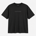 Polera Calvin Klein Oversize logo pecho 'Negro'