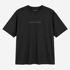 Polera Calvin Klein Oversize logo pecho 'Negro'
