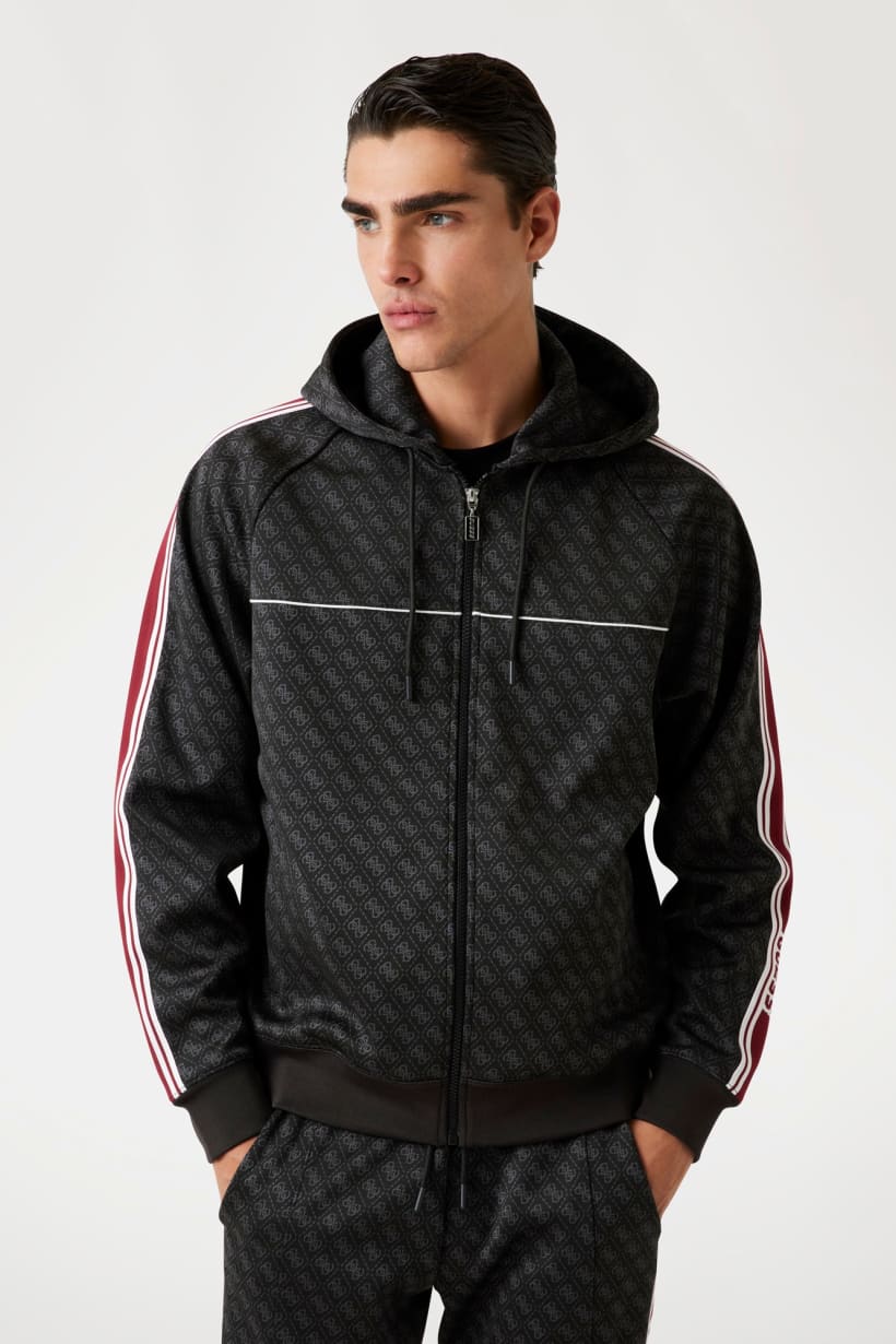 Chaqueta Guess Jacquard ‘Jet Black’