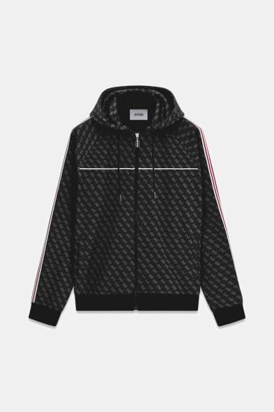 Chaqueta Guess Jacquard ‘Jet Black’