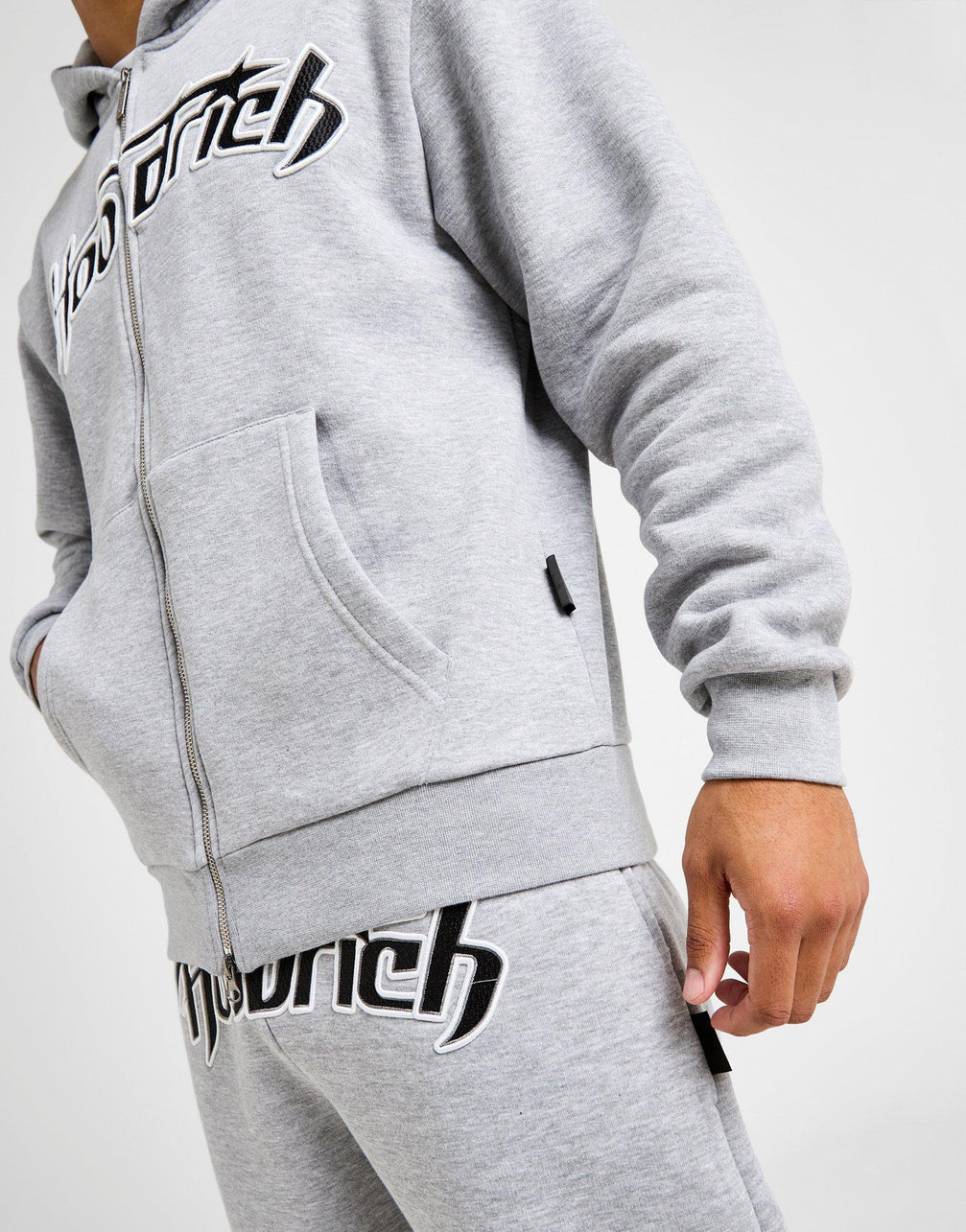 Poleron  Hoodrich Galaxy Full Zip  ‘Gris’