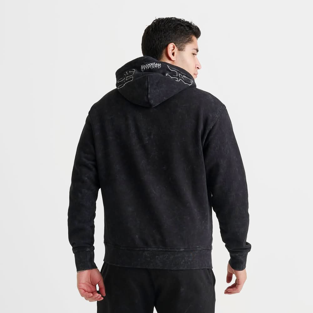 Poleron Hoodrich C/capucha ‘Black/Acid’