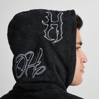 Poleron Hoodrich C/capucha ‘Black/Acid’